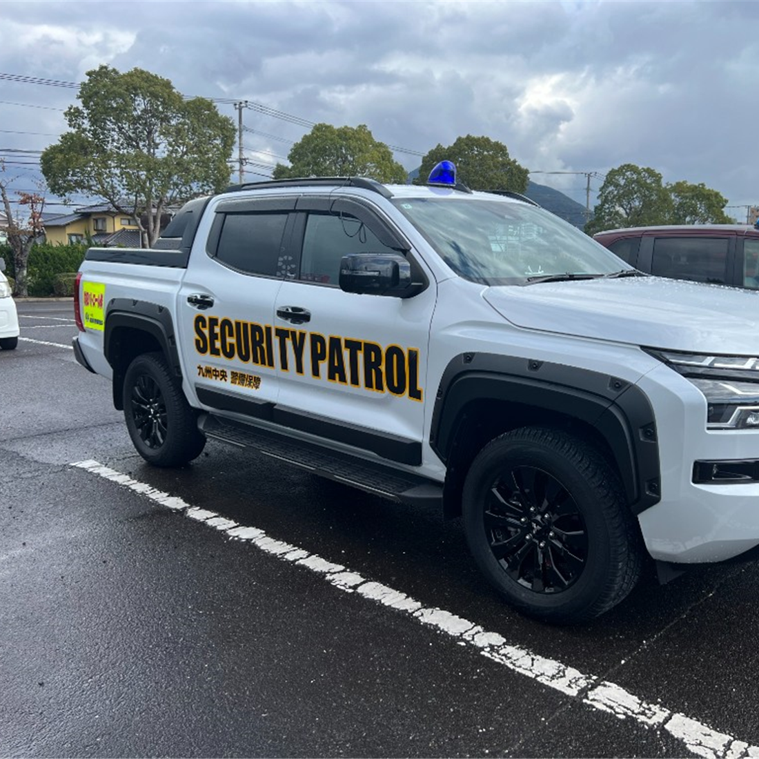 災害支援 警備車両