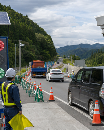 交通制御の現場