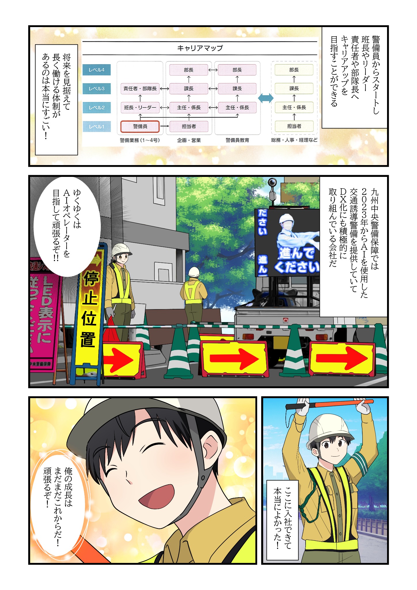 成長とキャリア